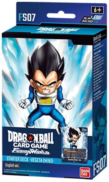 Dragon Ball Fusion World - Starter Deck - FS07 Vegeta (Mini) | Cards and Coasters CA