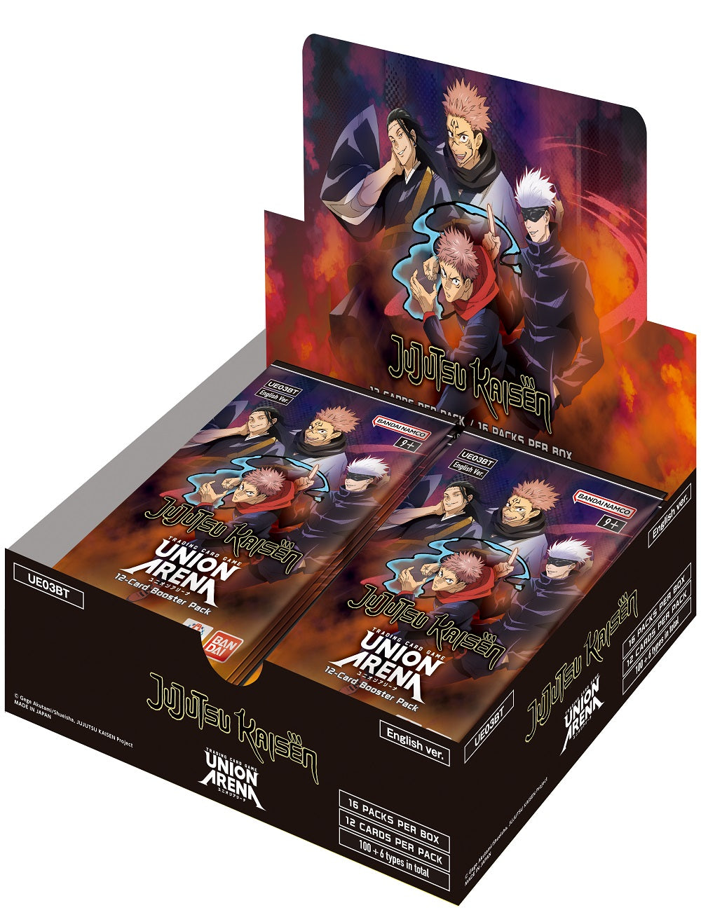 Union Arena - Jujutsu Kaisen Booster Box | Cards and Coasters CA