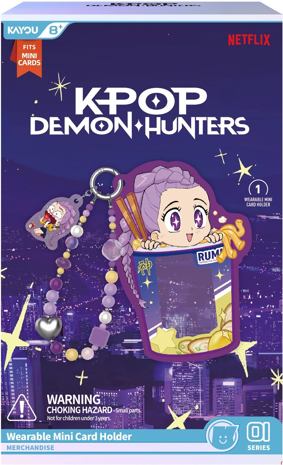 K-Pop Demon Hunters - Beaded Mini Card Sleeves | Cards and Coasters CA