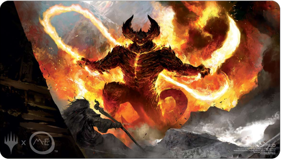 UltraPro: Playmat: Lord of the Rings Balrog | Cards and Coasters CA