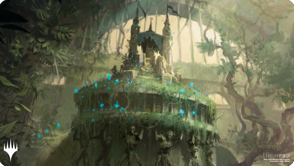 Playmat MTG: Overgrown Tomb | Cards and Coasters CA