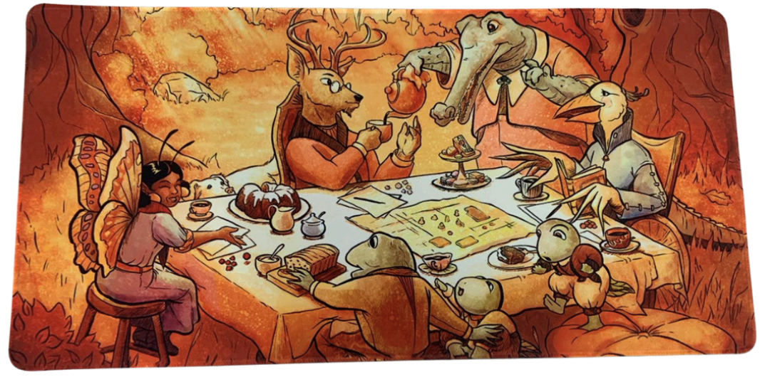 Playmat: Tea Time Adventures | Cards and Coasters CA