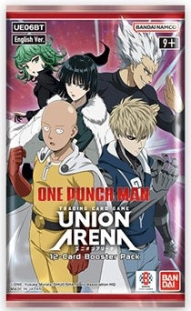 Union Arena - One Punch Man - Booster Pack | Cards and Coasters CA