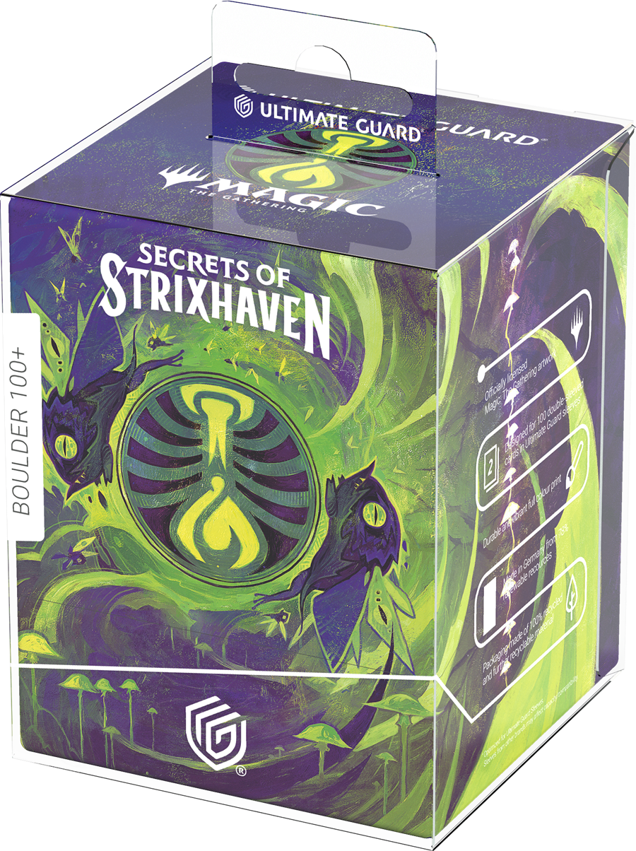 Ultimate Guard Deck Box: Boulder - Witherbloom | Cards and Coasters CA