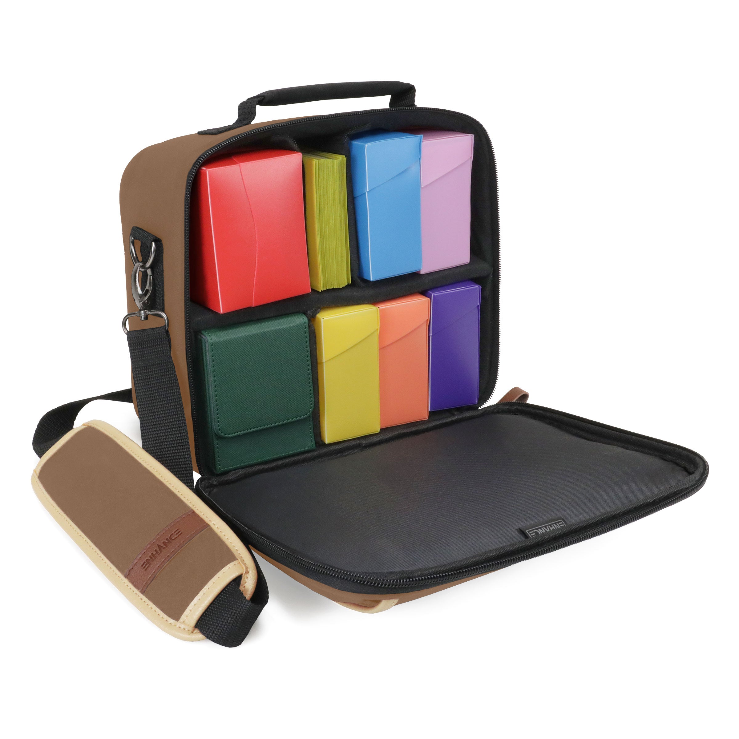 AP ENHANCE DESIGNER EDITION COMPACT MTG DECK BAG TAN | Cards and Coasters CA