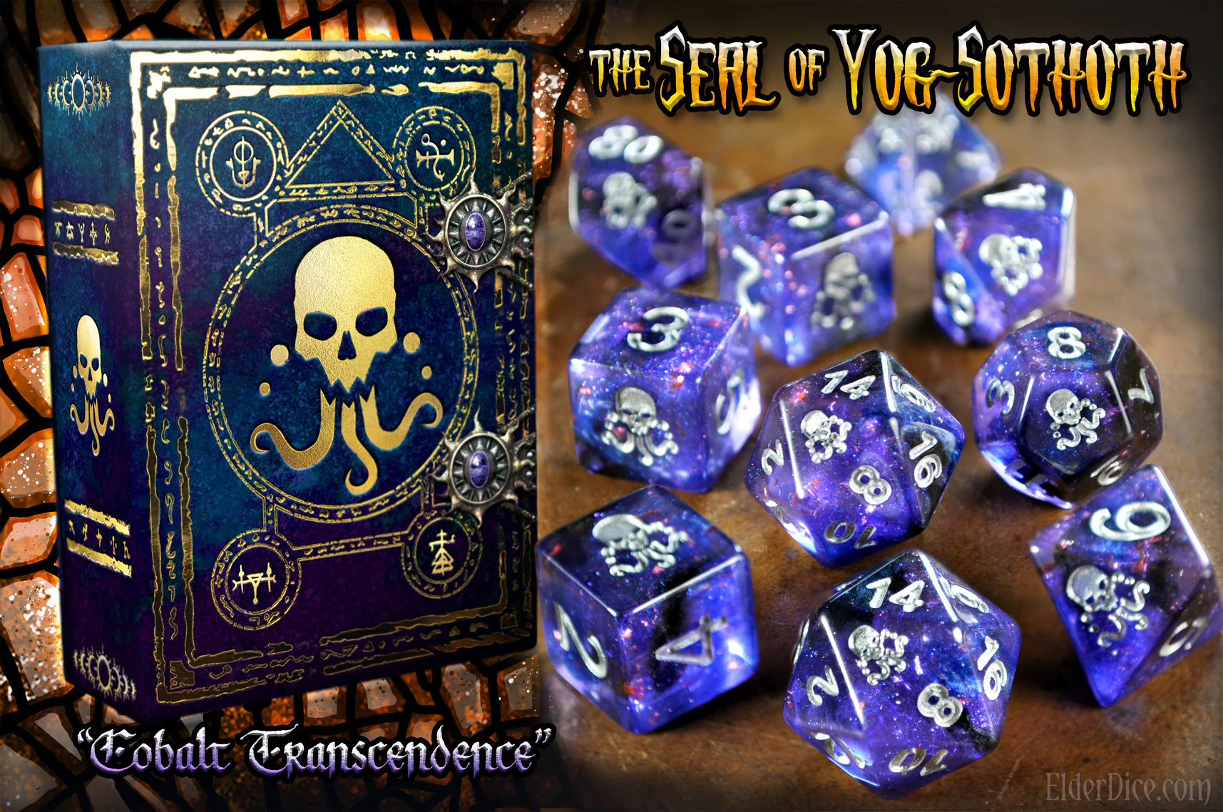 Elder Dice Seal of Yog-Sothoth | Cards and Coasters CA