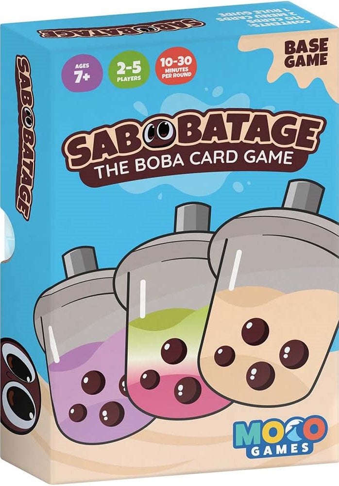 Sabobatage the Boboa Card Game | Cards and Coasters CA