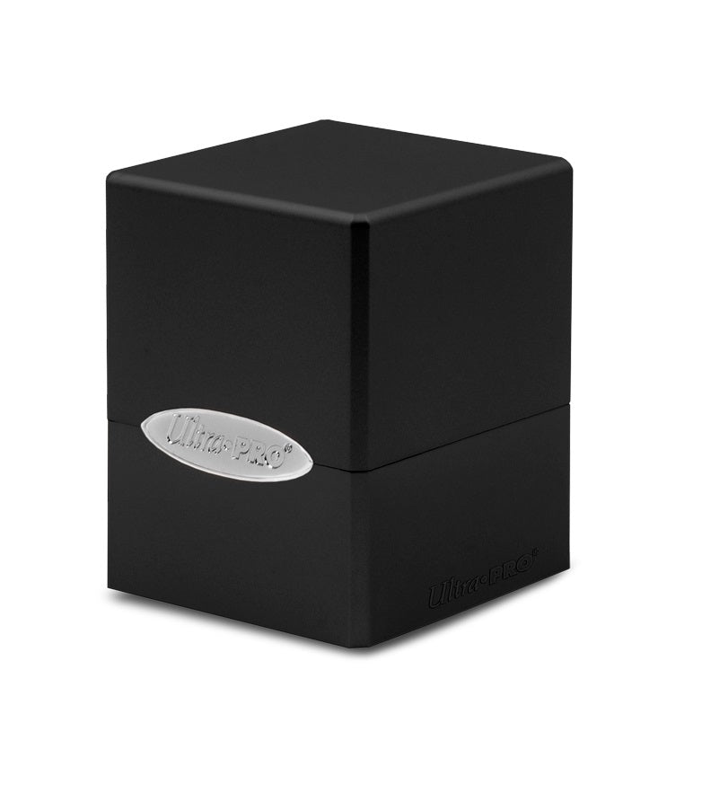 Satin Cube: Jet Black | Cards and Coasters CA