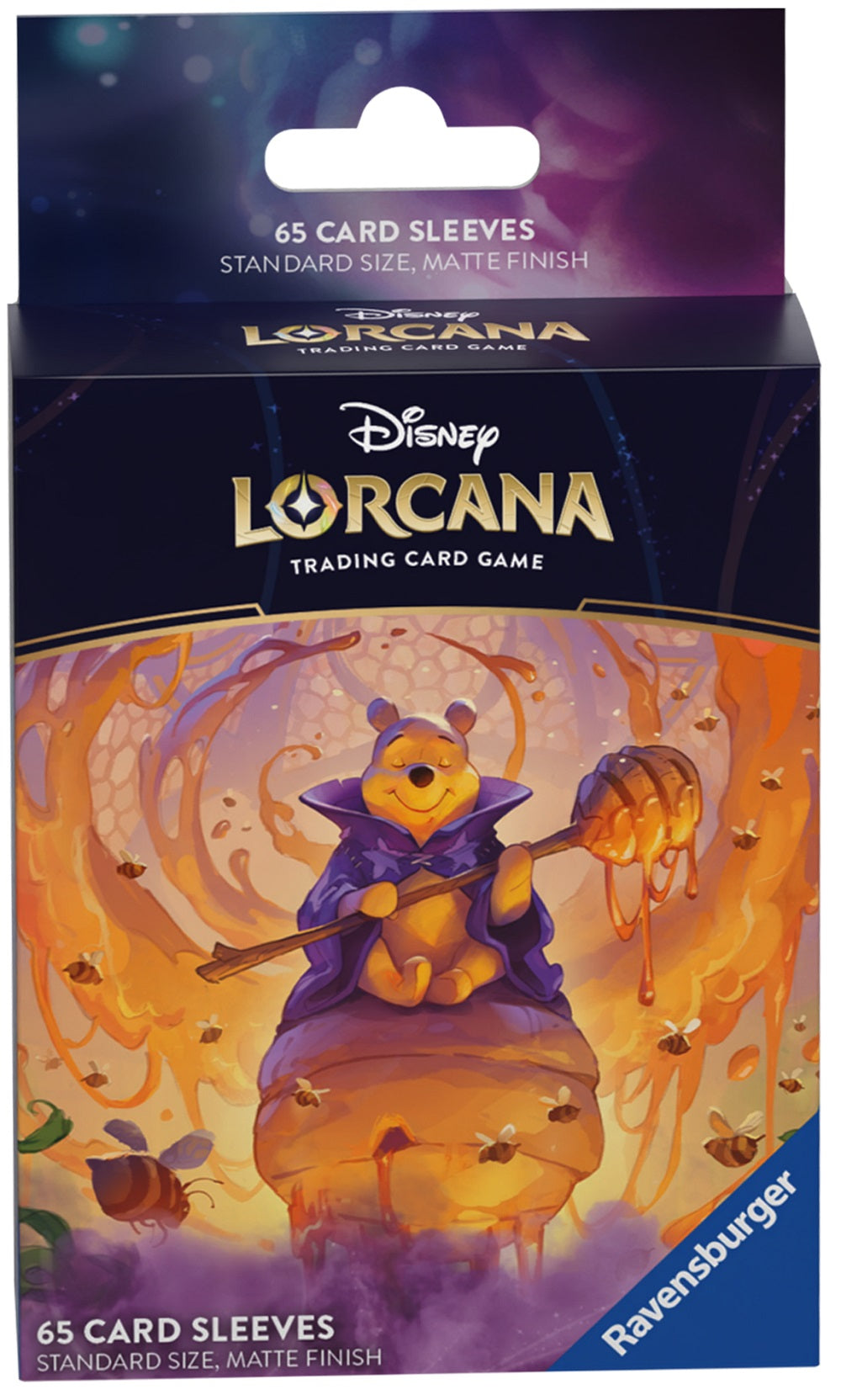 Lorcana Card Sleeve: Wizard Pooh | Cards and Coasters CA