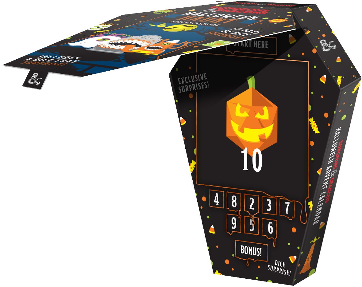 DND HALLOWEEN HAUNT ADVENT CALENDAR | Cards and Coasters CA