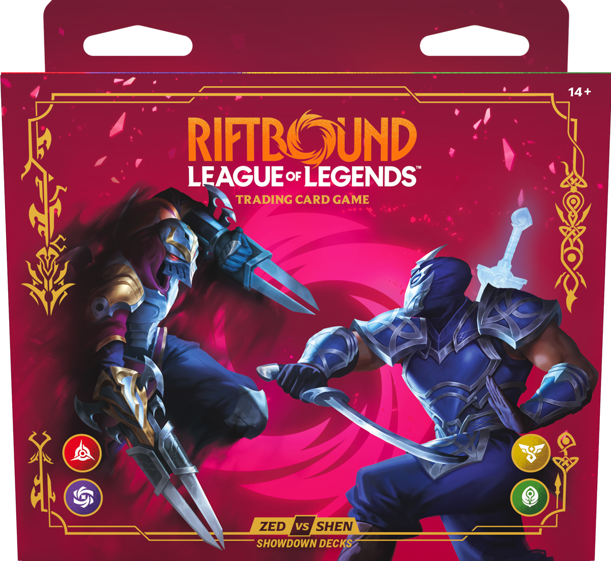 Riftbound Vendetta - Zed VS Shen Deck | Cards and Coasters CA