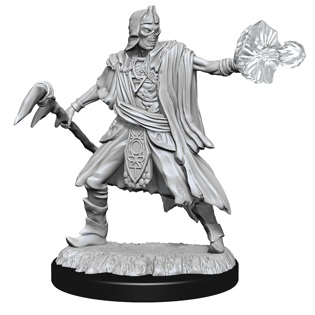 D&D Unpainted Minis:  Allip and Deathlock | Cards and Coasters CA