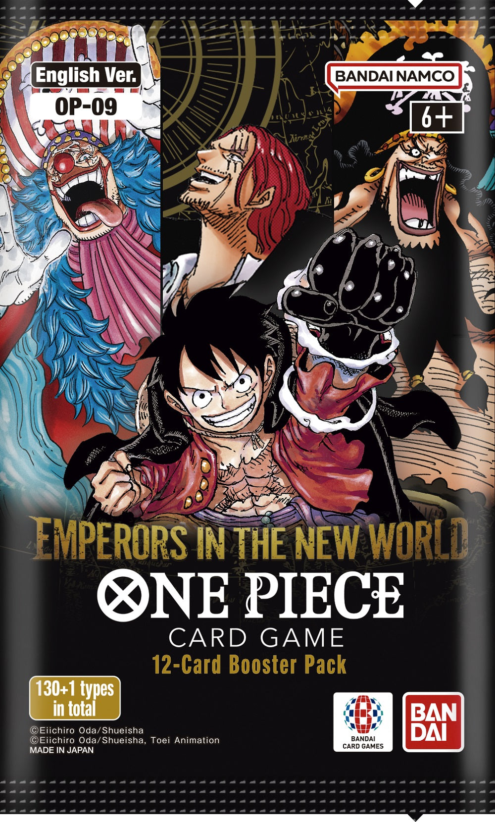 One Piece - OP09 - Emperors in the New World Booster Pack | Cards and Coasters CA