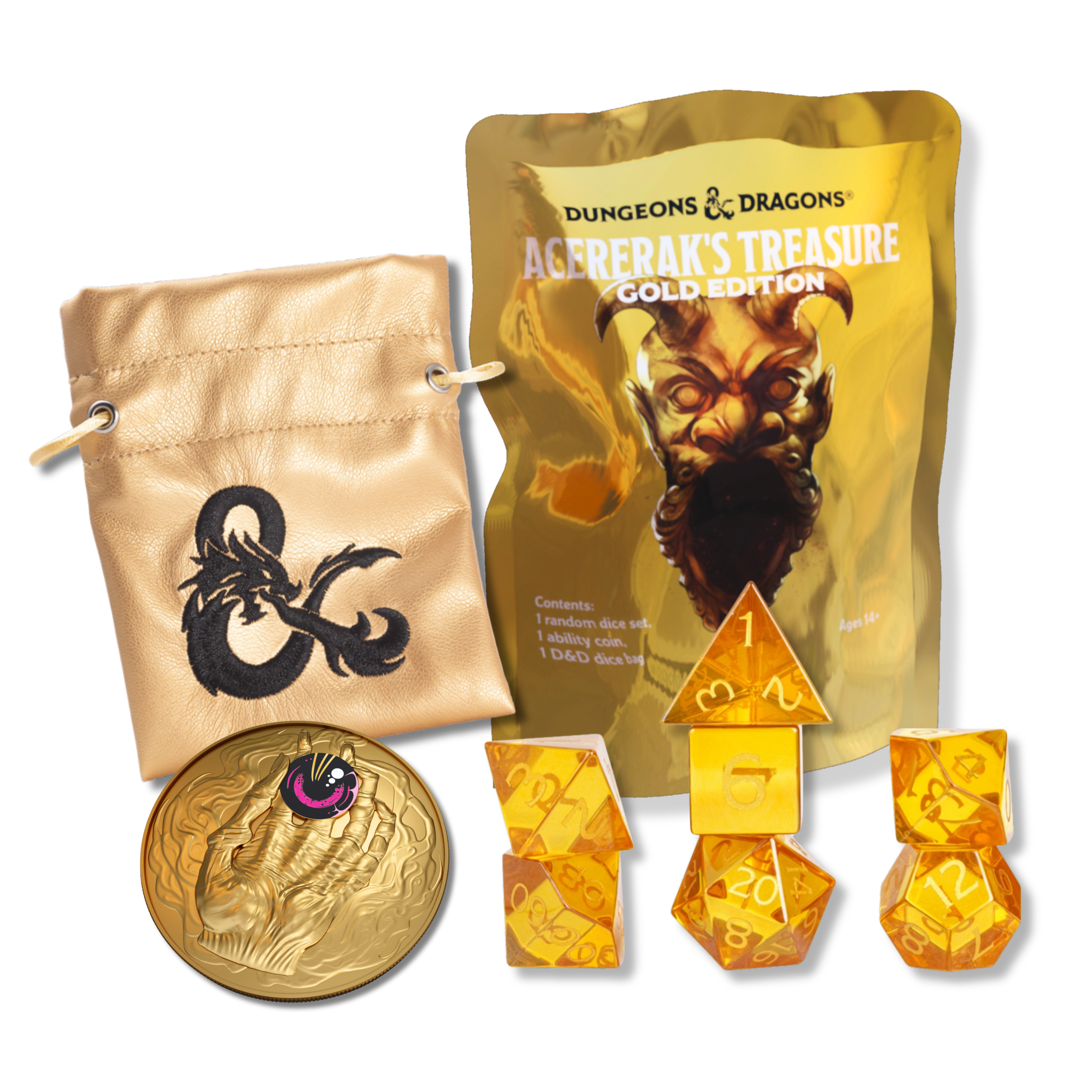 Dungeons and Dragons: Acererak's Gold Treasure Edition | Cards and Coasters CA