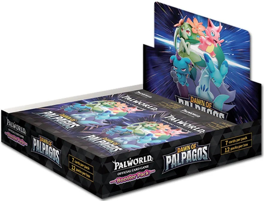 Palworld Dawn Of Palpagos Booster Box | Cards and Coasters CA