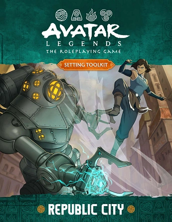 Avatar Legends RPG: Republic City Setting Toolkit | Cards and Coasters CA