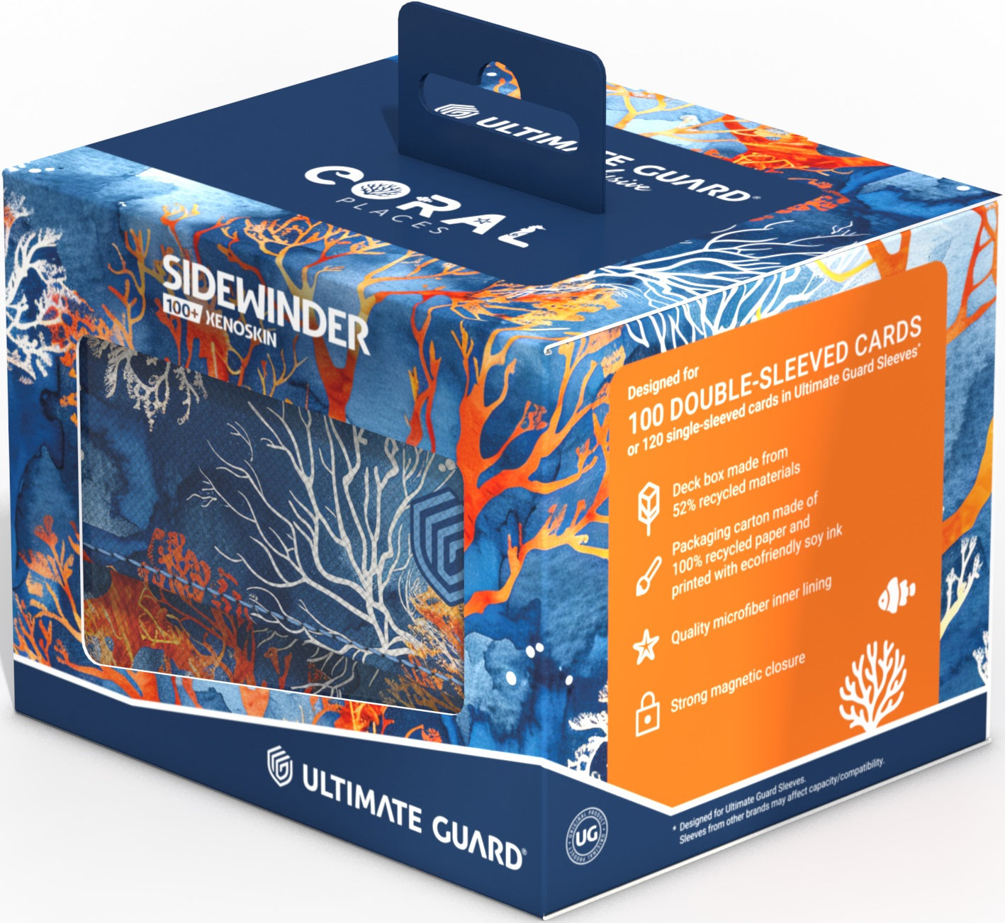 Ultimate Guard Deck Box: Sidewinder: Fiery Reef | Cards and Coasters CA