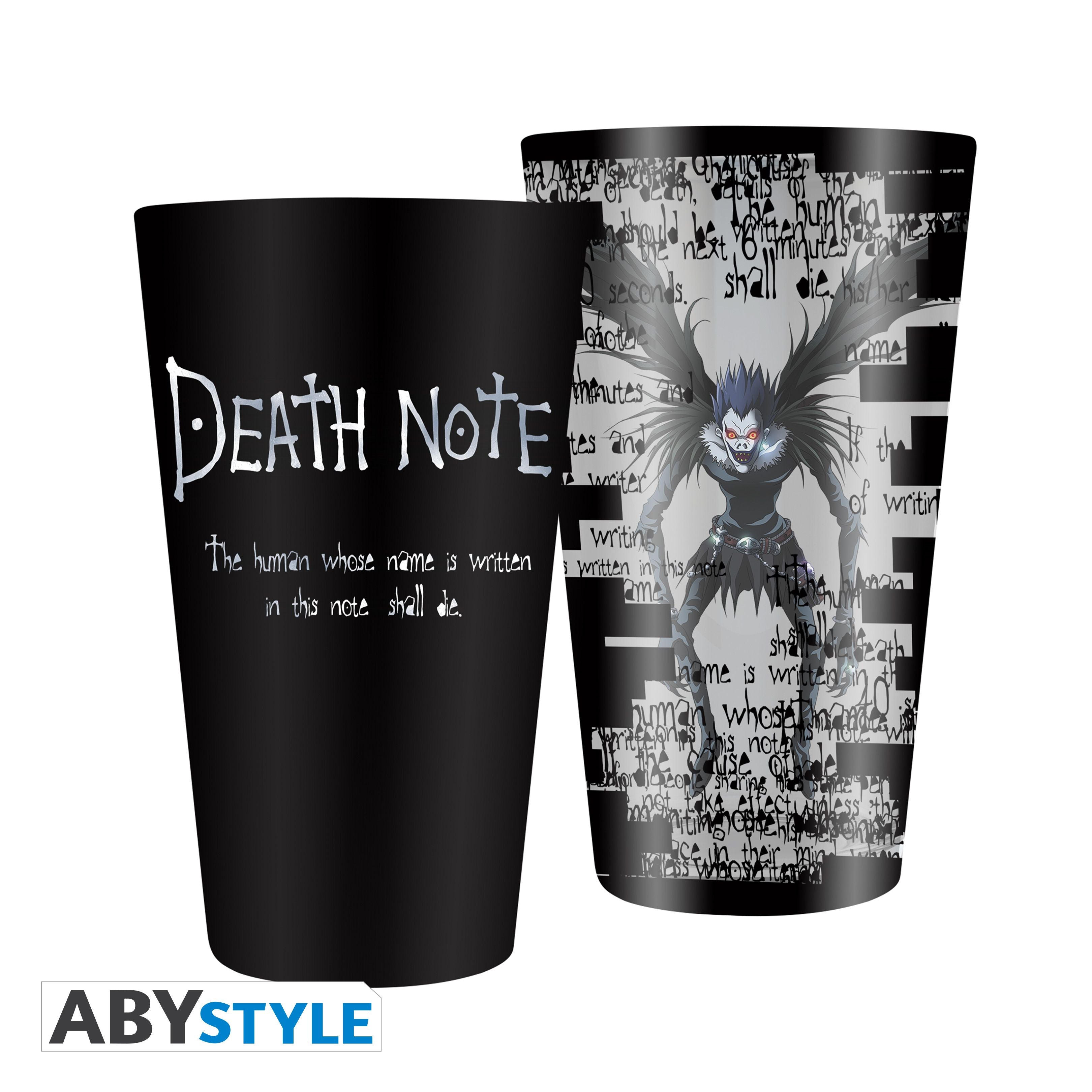 Death Note Glass Ryuk | Cards and Coasters CA