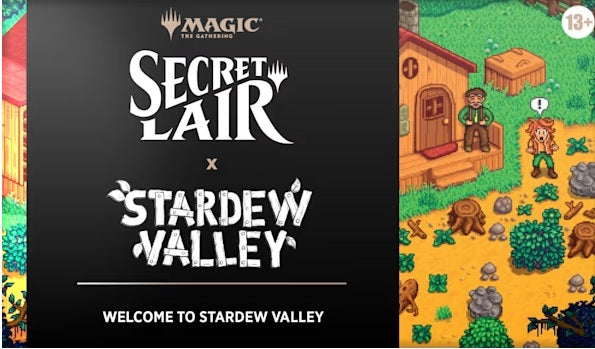 Secret Lair - Stardew Valley - Welcome to Stardew Valley | Cards and Coasters CA