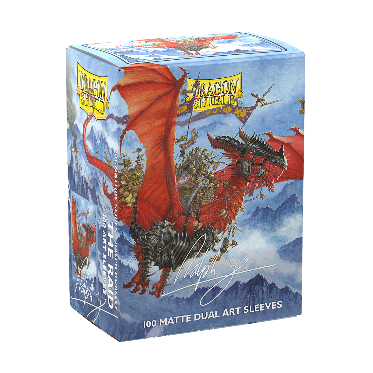 Dragon Shield - Matte Dual Art Sleeves - The Raid | Cards and Coasters CA