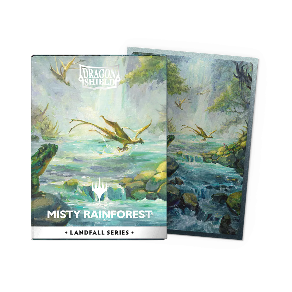Dragon Shield Legendary Series - Misty Rainforest | Cards and Coasters CA