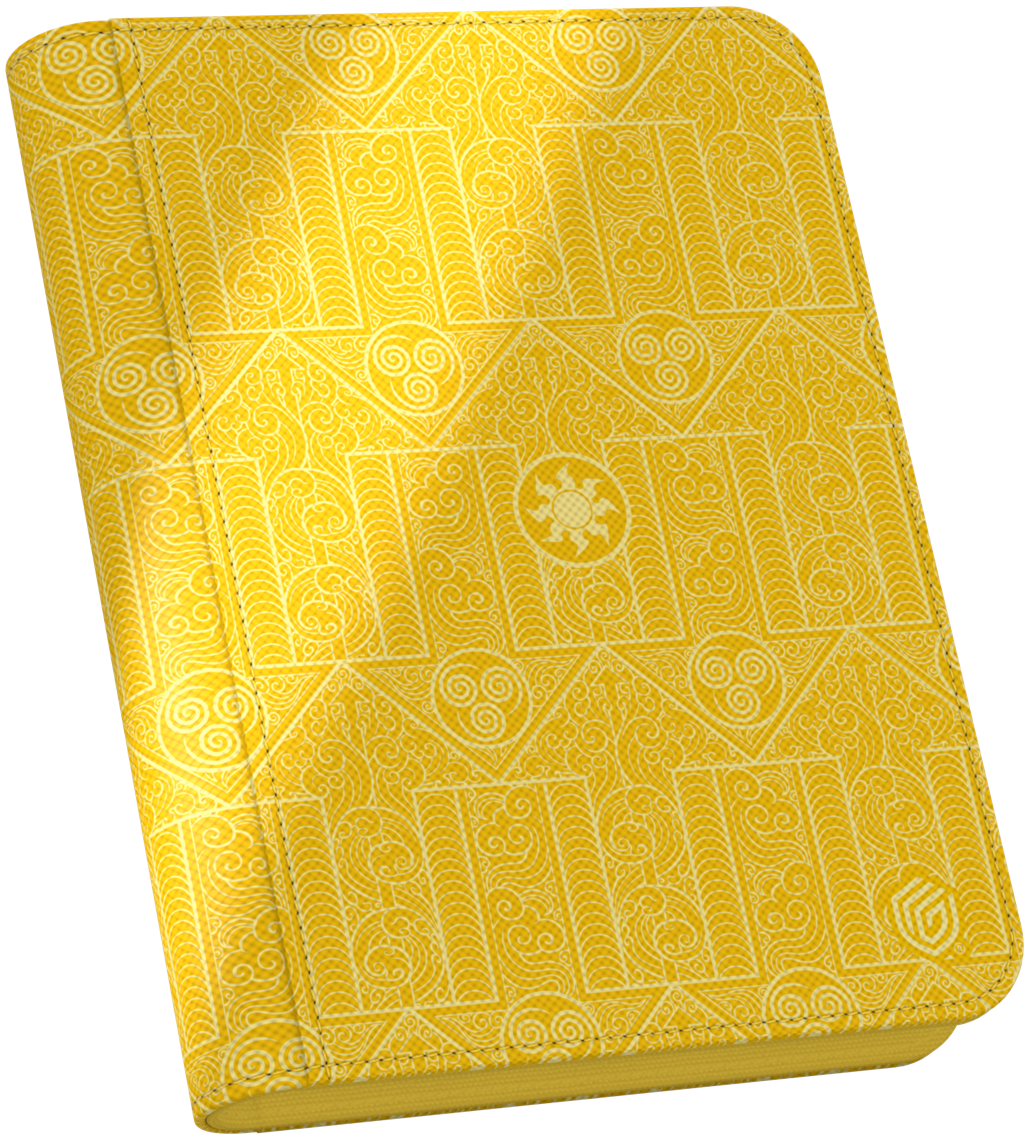 UG ZIPFOLIO 160 XENOSKIN MTG AVATAR: THE LAST AIRBENDER - MANA SYMBOL WHITE | Cards and Coasters CA