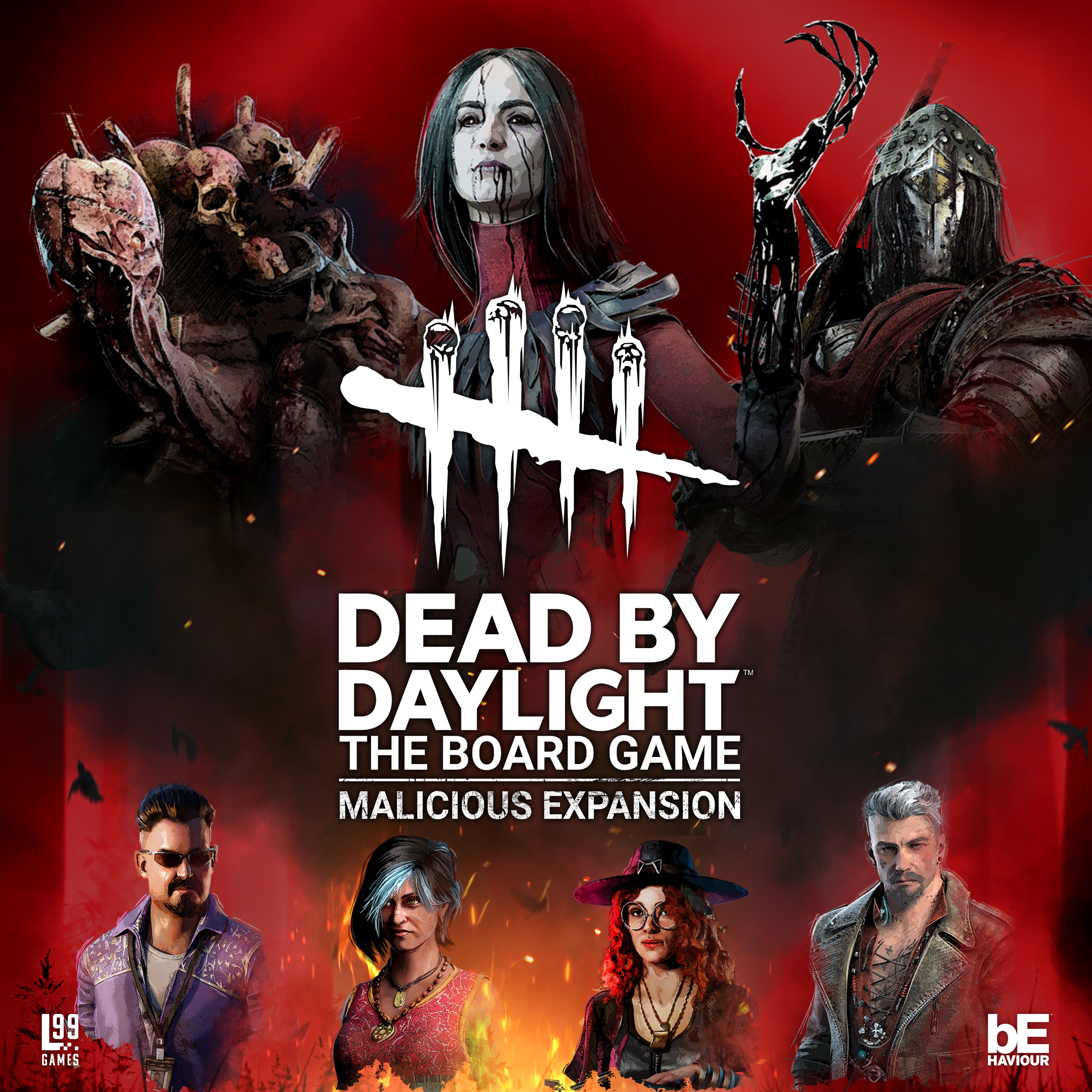 Dead By Daylight: The Board Game Malicious Expansion | Cards and Coasters CA