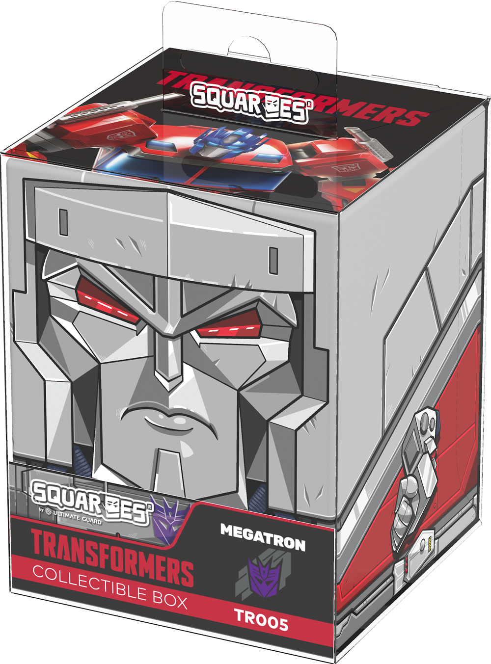 Ultimate Guard Deck Box: Transformers - Megatron | Cards and Coasters CA