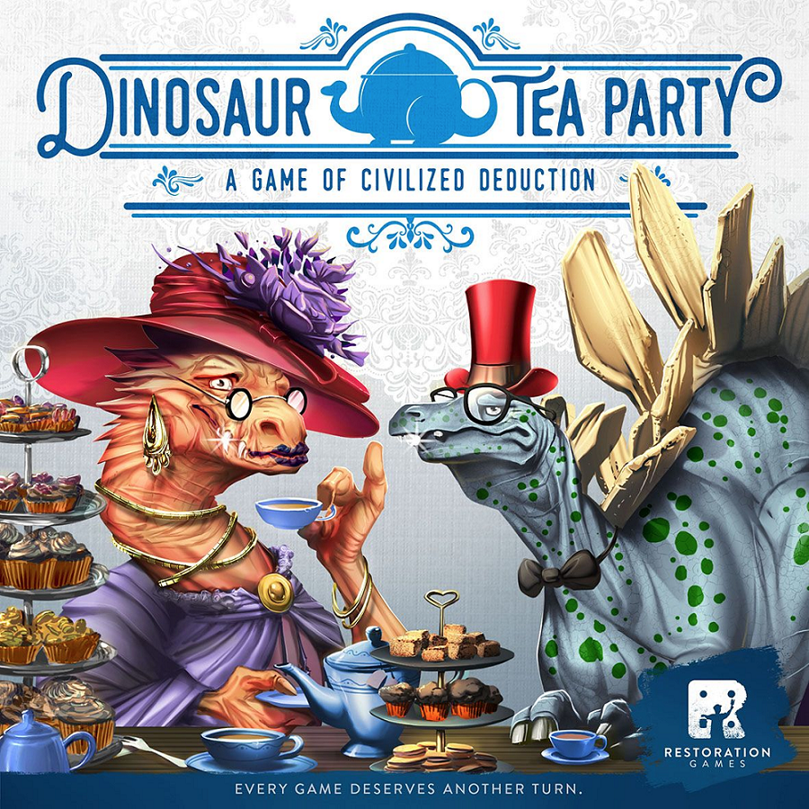 Dinosaur Tea Party | Cards and Coasters CA