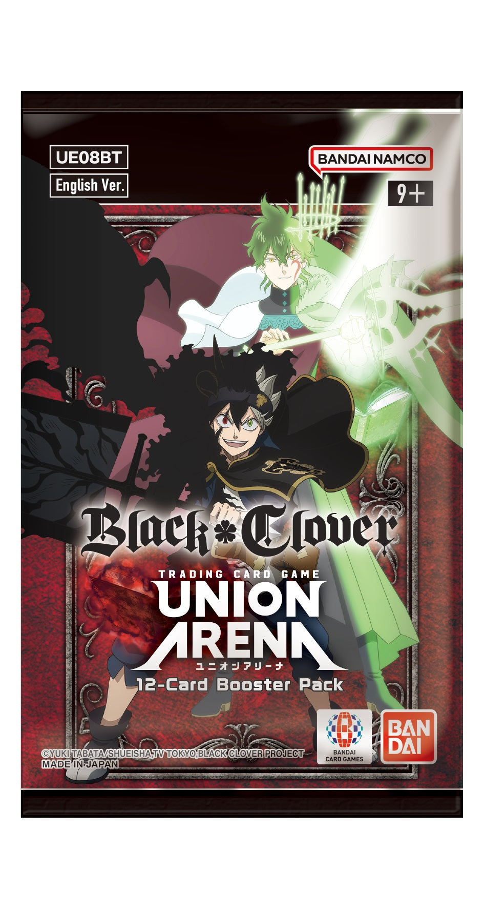 Union Arena - Black Clover - Booster Pack | Cards and Coasters CA