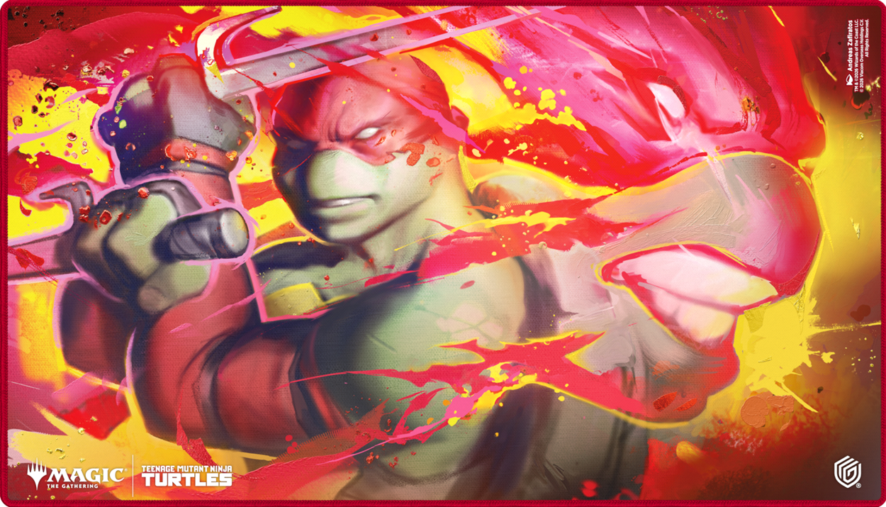 Ultimate Guard Playmat - Ninja Turtles - Raphael's Technique | Cards and Coasters CA