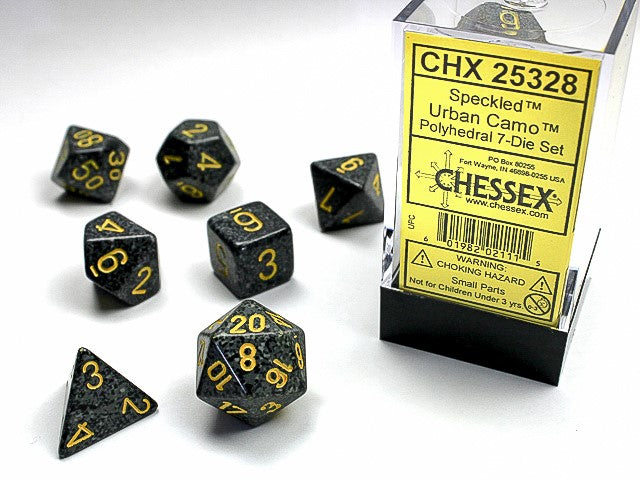 Chessex Dice set Urban Camo | Cards and Coasters CA