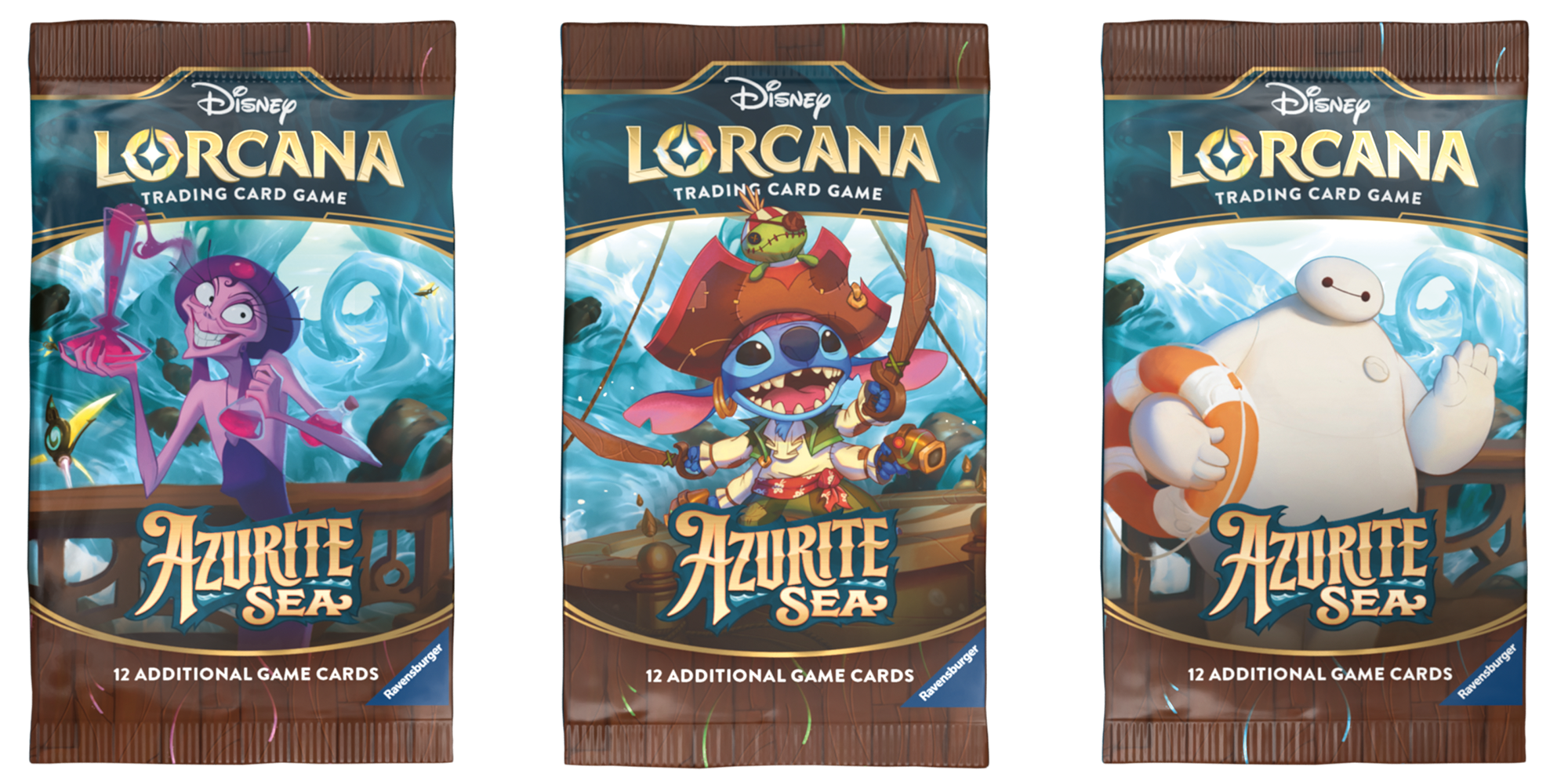 Lorcana - Azurite Sea Booster Pack | Cards and Coasters CA