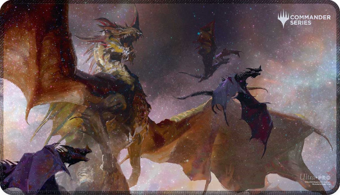 Magic The Gathering: The Ur-Dragon Holo Foil Playmat | Cards and Coasters CA