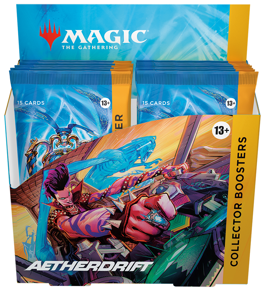 Magic: The Gathering Aetherdrift Collector Booster Box | Cards and Coasters CA