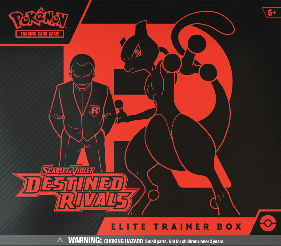 Pokémon: Scarlet & Violet: Destined Rivals Elite Trainer Box | Cards and Coasters CA