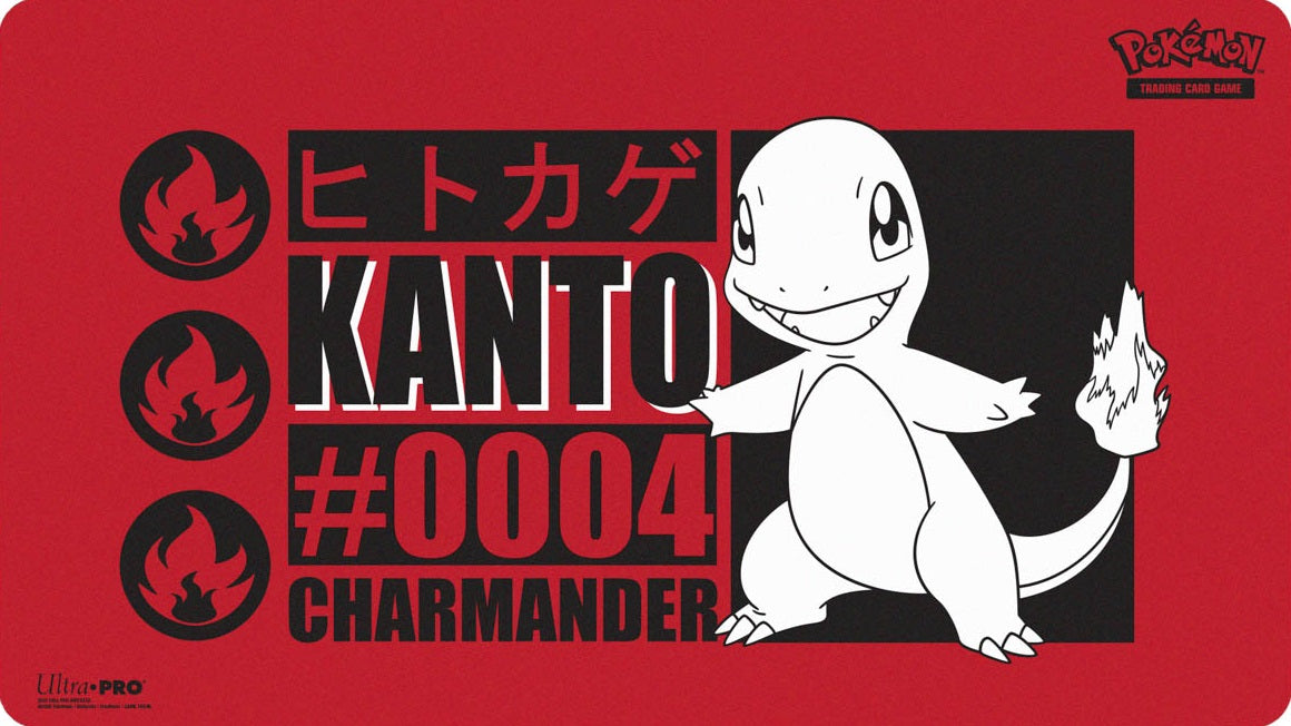 Playmat: Pokemon: Charmander | Cards and Coasters CA