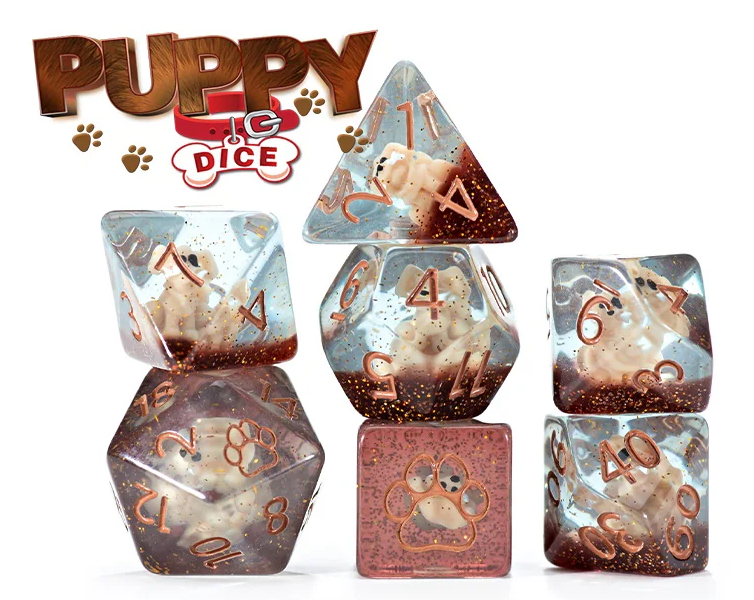 Aether Dice: Puppy Dice | Cards and Coasters CA