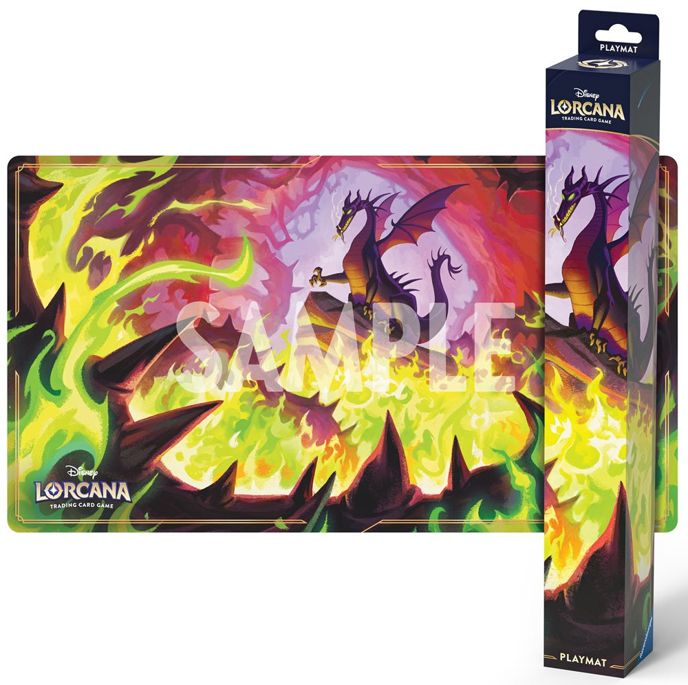 Lorcana Playmat: Dragon Fire | Cards and Coasters CA