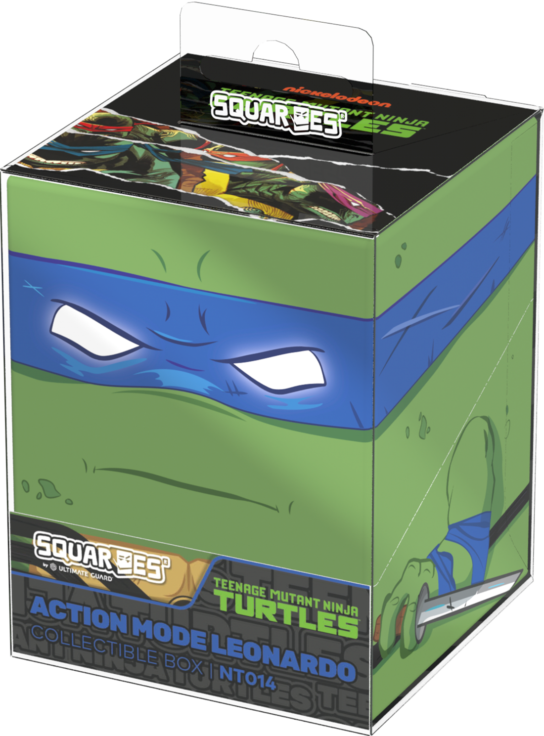 Ultimate Guard Deck Box: TMNT - Action Mode Leonardo | Cards and Coasters CA