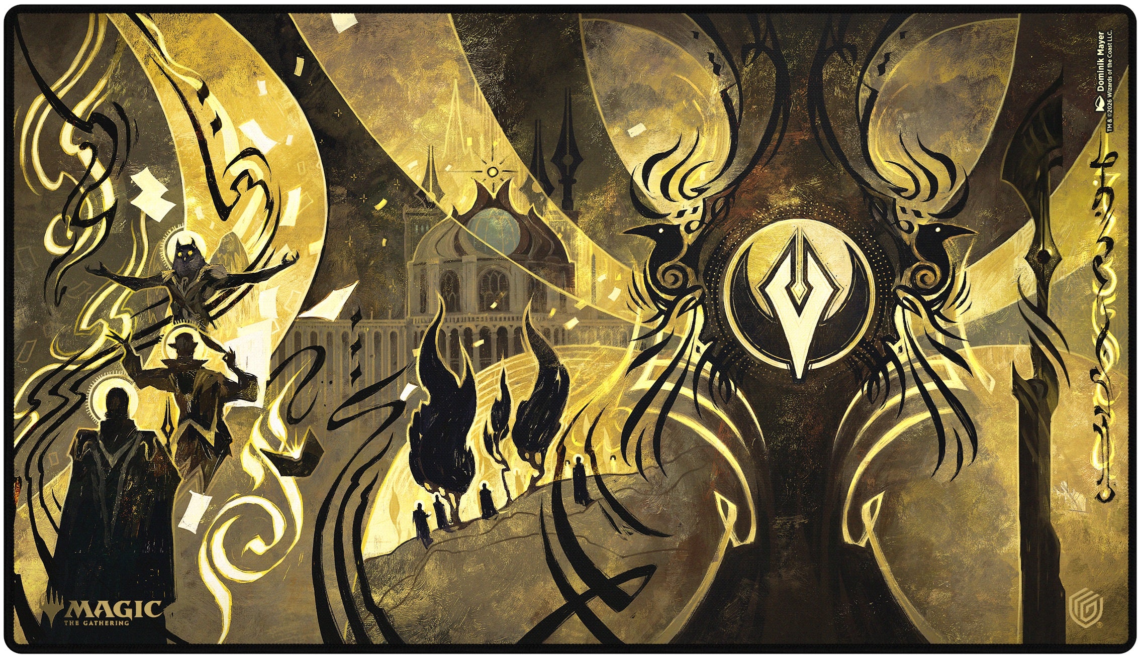 Ultimate Guard Playmat - Secrets of Strixhaven - Silverquill | Cards and Coasters CA