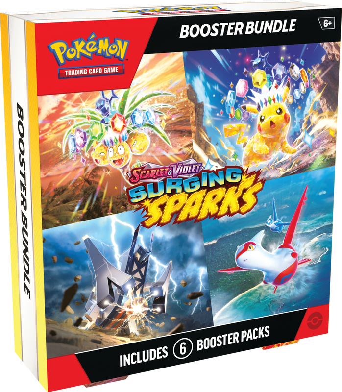 Pokemon: Scarlet & Violet Surging Sparks Booster Bundle | Cards and Coasters CA