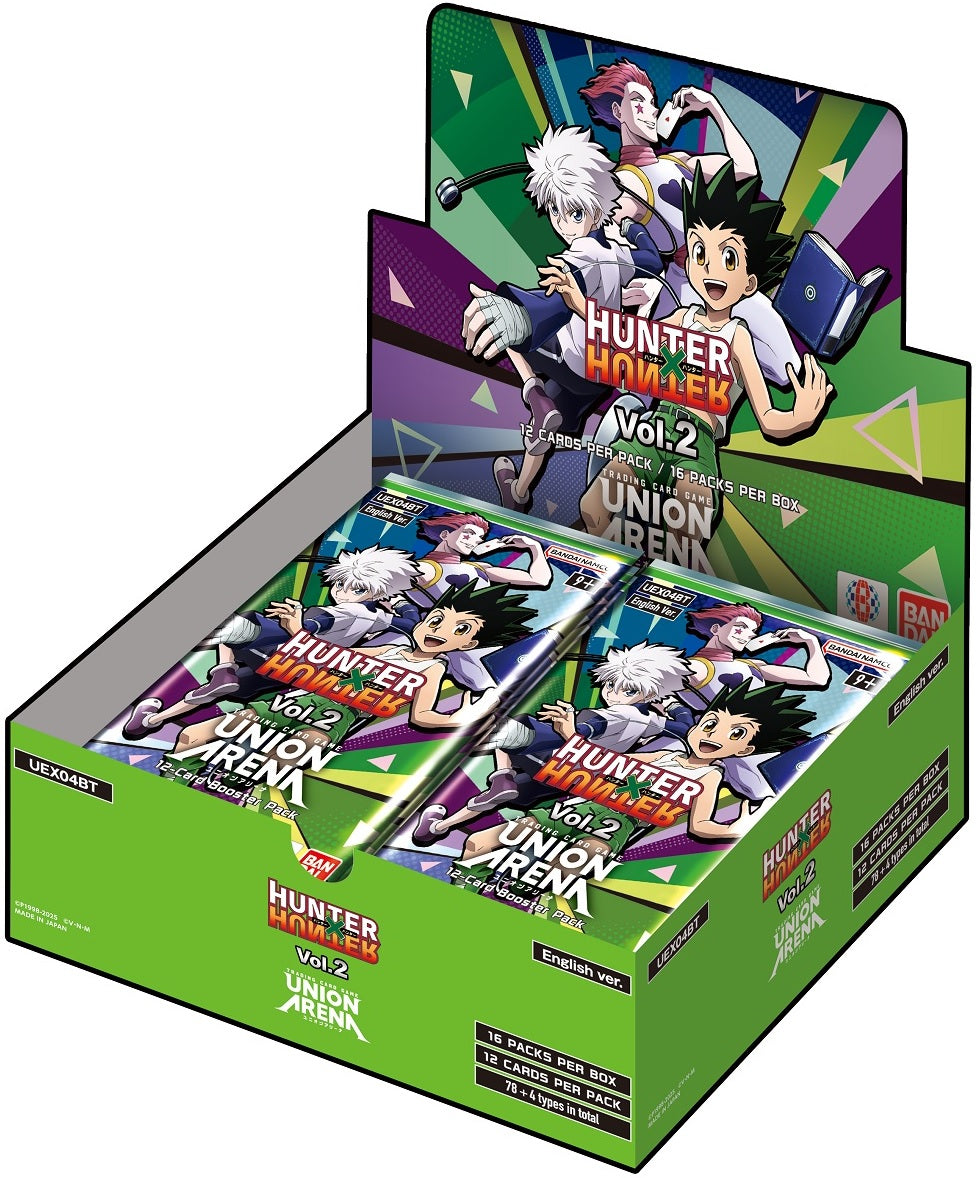Union Arena - Hunter X Hunter Vol.2 Full booster box | Cards and Coasters CA