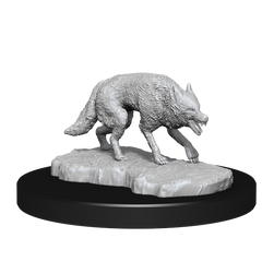 D&D Unpainted Minis Jackalwere & Jackal | Cards and Coasters CA
