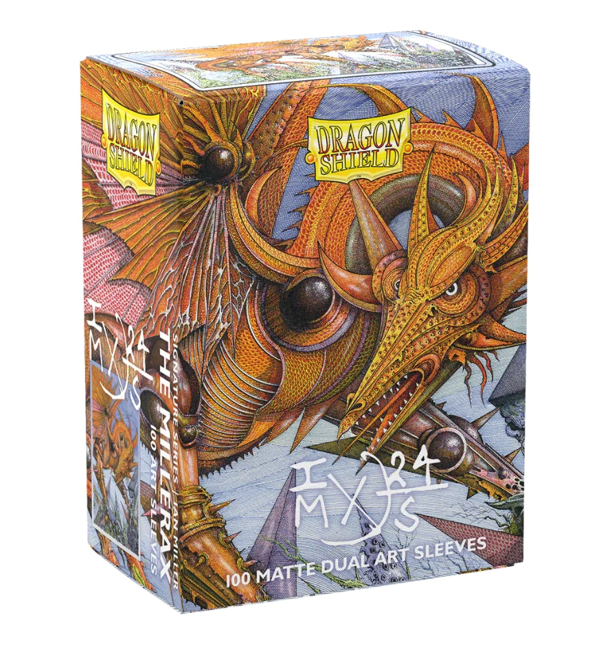 DRAGON SHIELD SLEEVES DUAL MATTE THE MILLERAX 100CT | Cards and Coasters CA