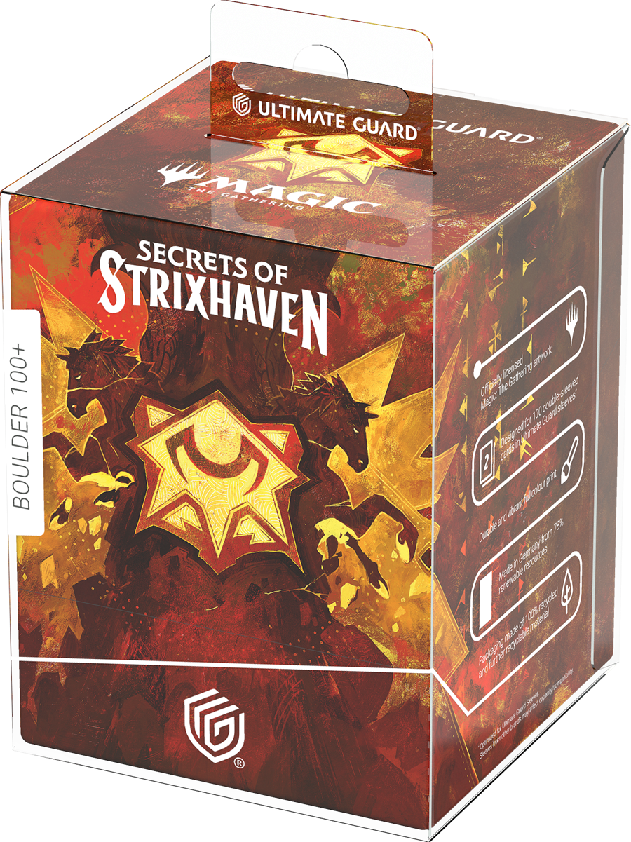 Ultimate Guard Deck Box: Boulder - Lorehold | Cards and Coasters CA