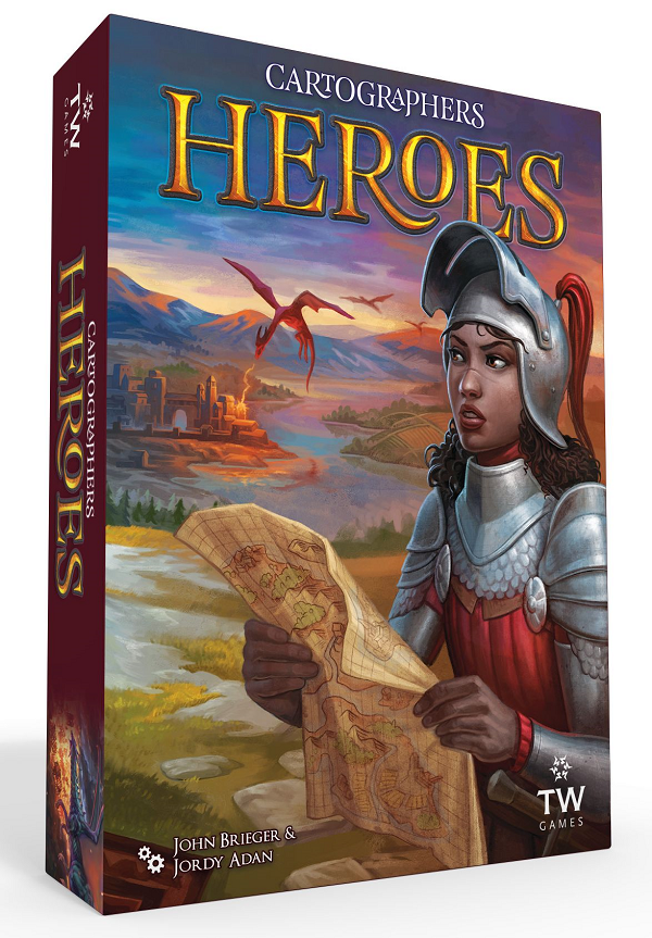 Cartographers Heroes | Cards and Coasters CA