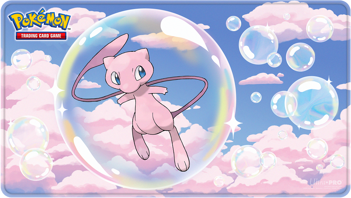 Playmat: Pokemon: Mew Mythical Foil | Cards and Coasters CA