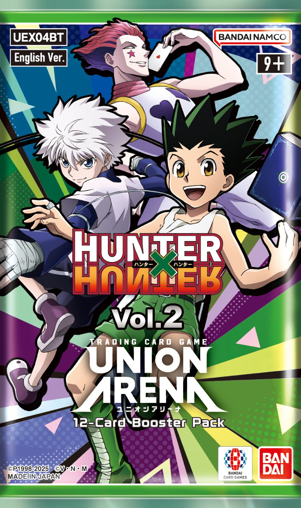 Union Arena - Hunter X Hunter Vol.2 Booster Pack | Cards and Coasters CA