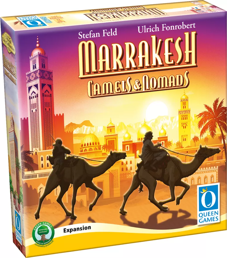 Marrakesh Camels and Nomads Expansion | Cards and Coasters CA